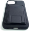 Чехол накладка Creative case с отсеком для карточки и подставкой для iPhone 13 Pro (черный) цена